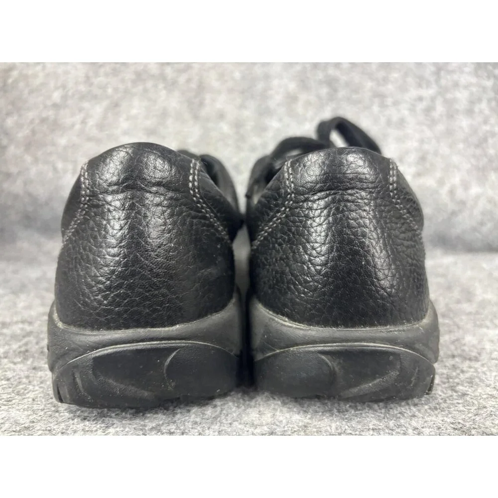 Keen Shoes Womens‎ Size 9 Black Leather Lace Up Walking Casual Comfort Sneakers